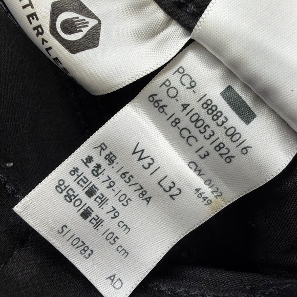 Levis 724 Jeans Womens 12 Black High Rise Slim Straight Hypersoft Stretch Denim - Picture 12 of 12